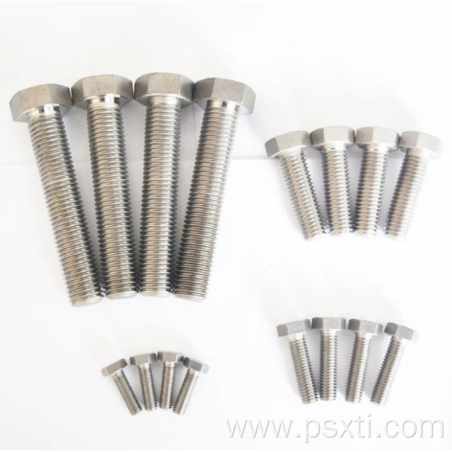 Din 933 Titanium Hex Head Bolt